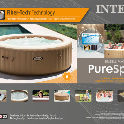 Intex Pure Spa Bubble Therapy Opblaasbare Spa - 6 Persoons