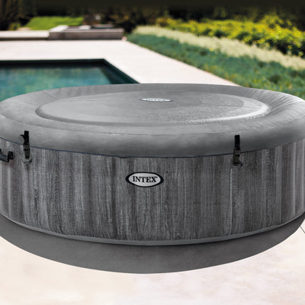 Intex PureSpa Greywood Deluxe opblaasbare spa, 6 persoons