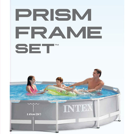Intex Prism Frame Ø366 cm x 76 cm met filterpomp