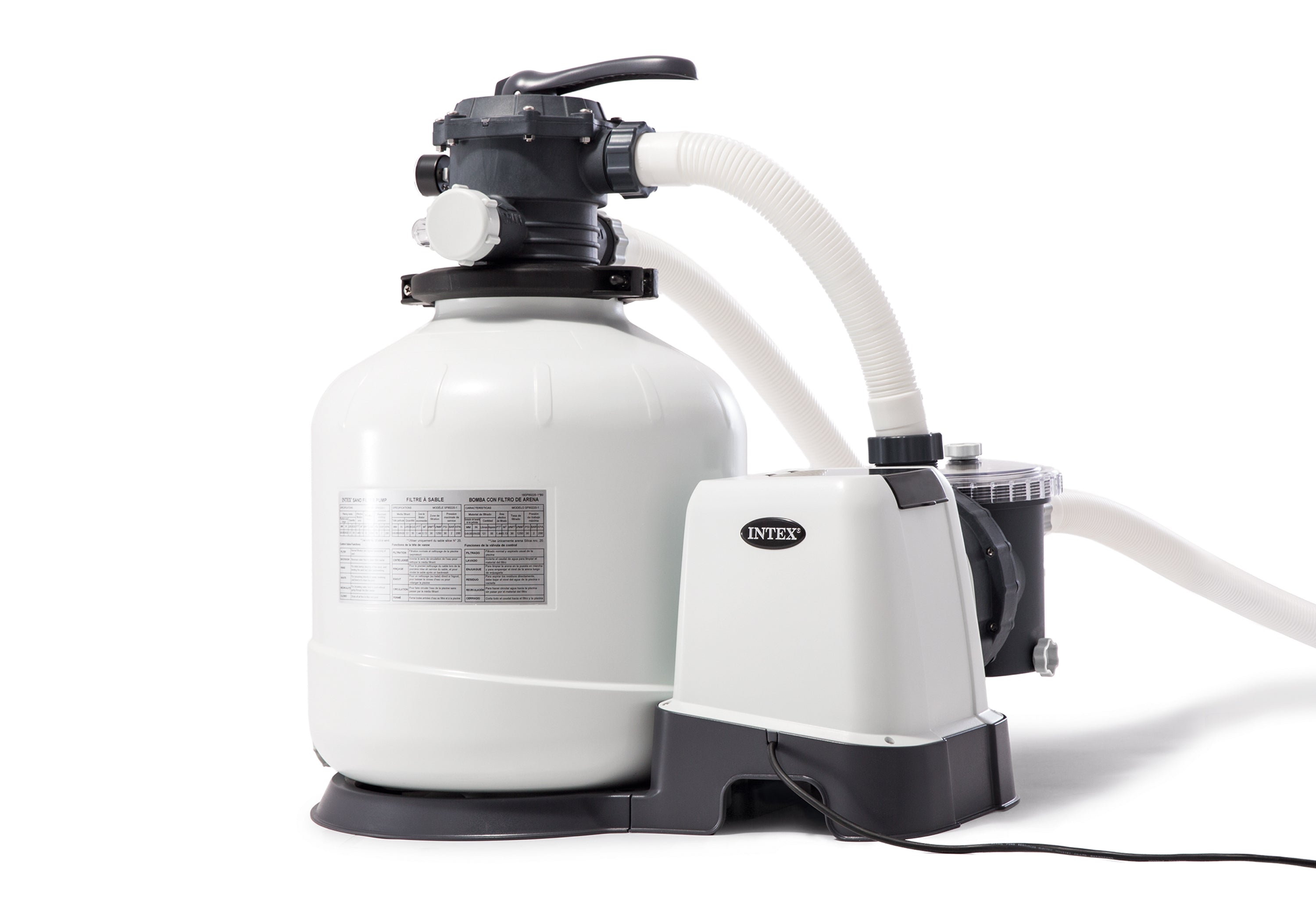 Intex Krystel Clear Sandfilterpumpe 12m3