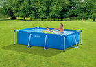 Intex Pool mit rechteckigem Rahmen, 260 cm x 160 cm x 65 cm