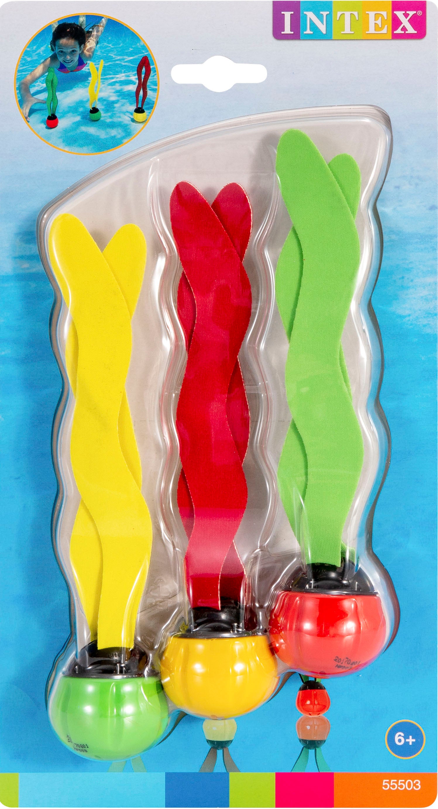 Duikballen Intex - set van 3 stuks