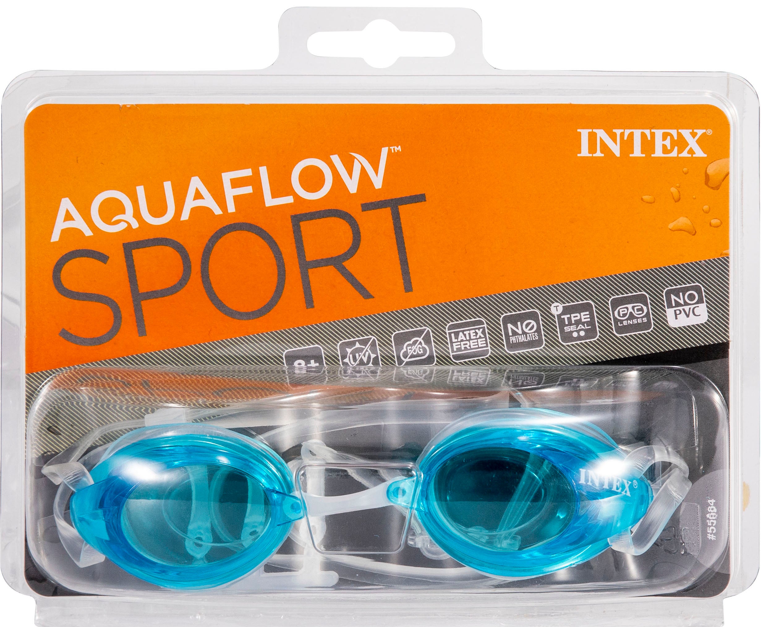 Lunettes de plongée sportives Intex