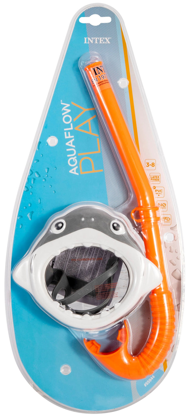 Juego de Snorkel Intex Shark Fun