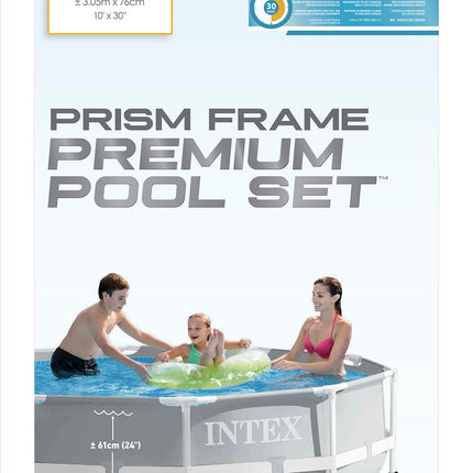 Intex Prism Frame Ø305cm x 76cm mit Filterpumpe