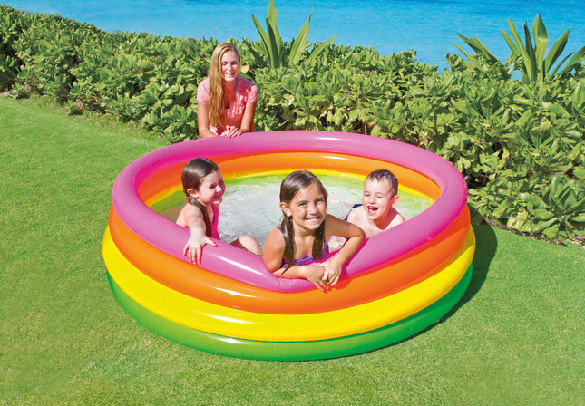 Piscina infantil hinchable Intex Sunset Glow Multi 168cm x 46cm