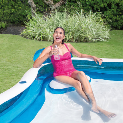 Intex Swim Center Family Pool zwembad vierkant 229 cm x 229 cm x 66 cm