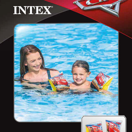 Intex Cars deluxe zwembandjes, 3-6 jr.