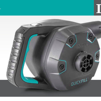 Intex elektrische Aufblaspumpe mit Schlauch 230V