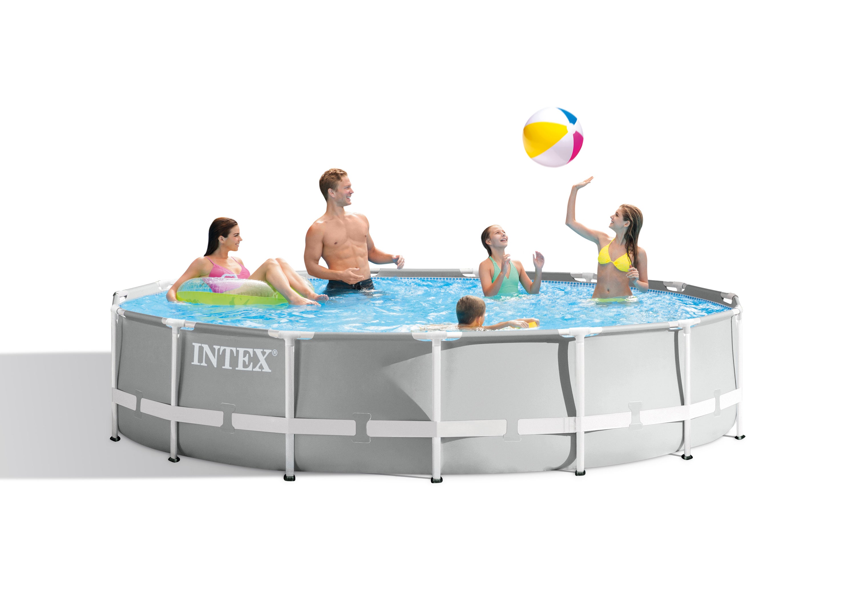 Intex Prisma-Rahmen Ø457 cm x 107 cm