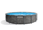 Intex Greywood Prisma-Rahmen Ø457 cm x 122 cm