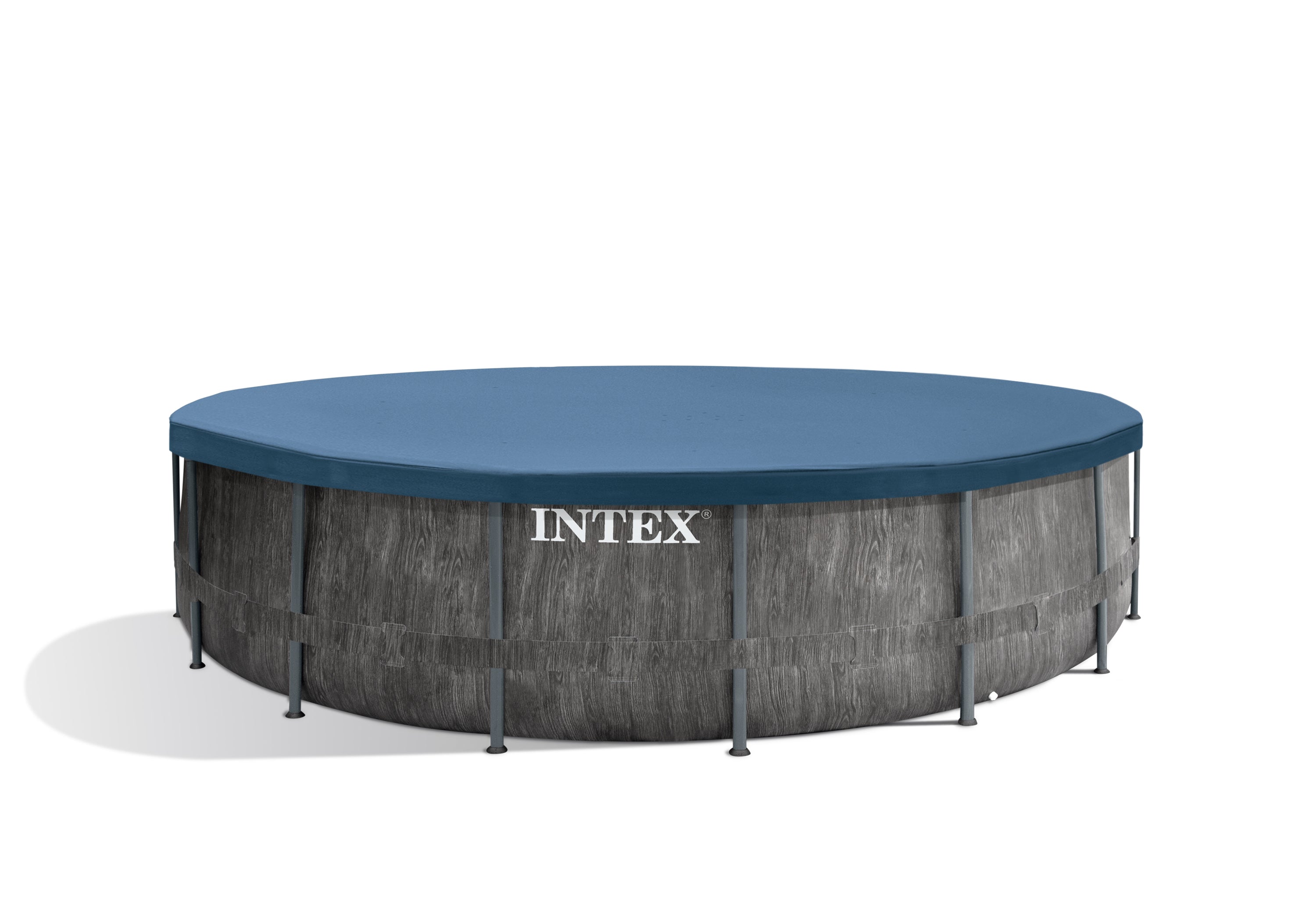 Intex Greywood Prisma-Rahmen Ø457 cm x 122 cm