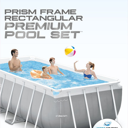 Intex Prism Frame Rectangular 400 cm x 200 cm x 122 cm