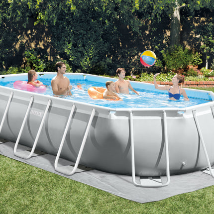 Intex Oval Prism Frame zwembad 503 cm x 274 cm x 122 cm