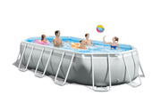 Intex Oval Prism Frame zwembad 503 cm x 274 cm x 122 cm