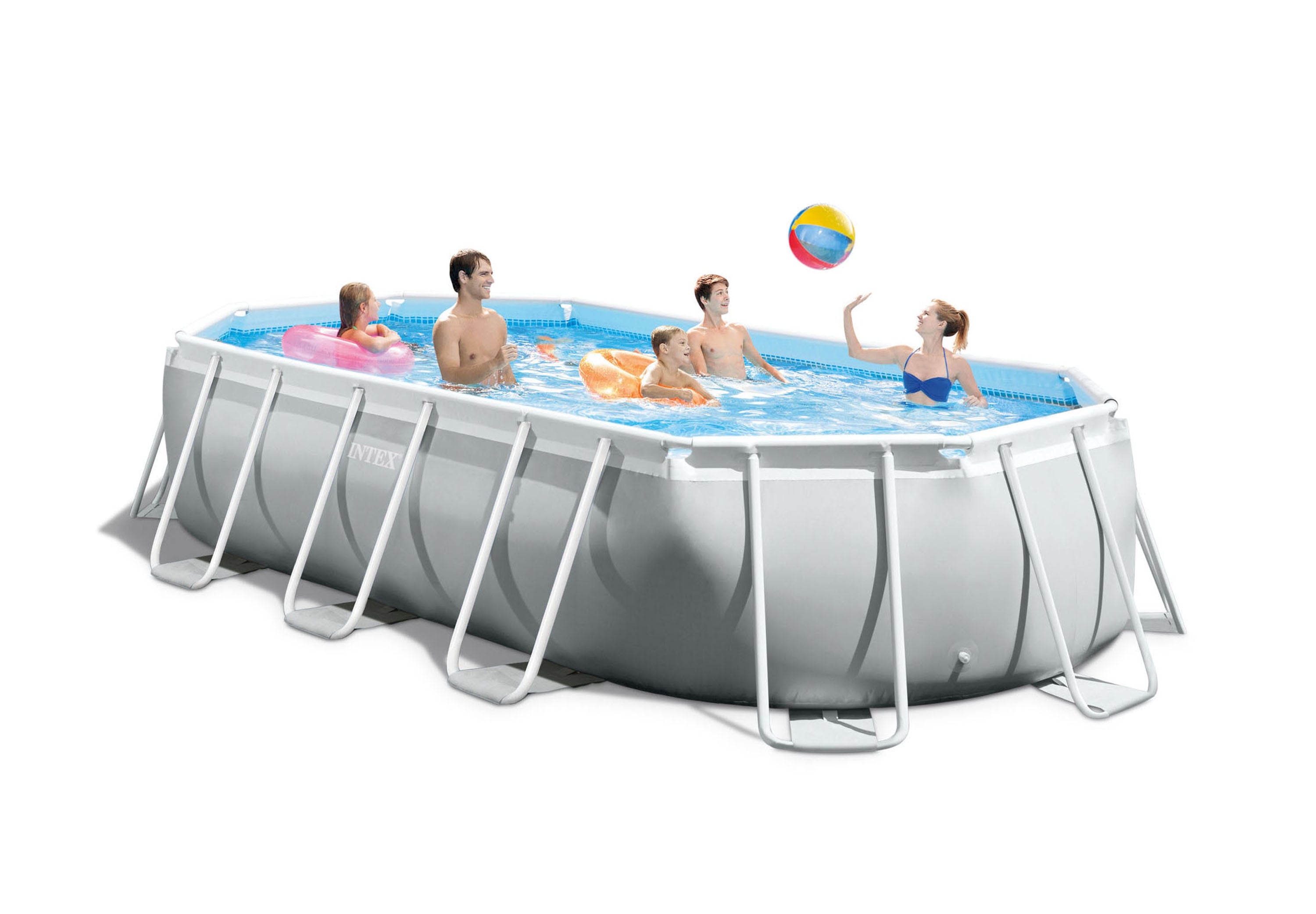 Intex Oval Prism Frame Schwimmbad 503 cm x 274 cm x 122 cm
