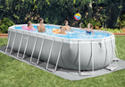 Intex Oval Prism Frame Schwimmbad 610 cm x 305 cm x 122 cm