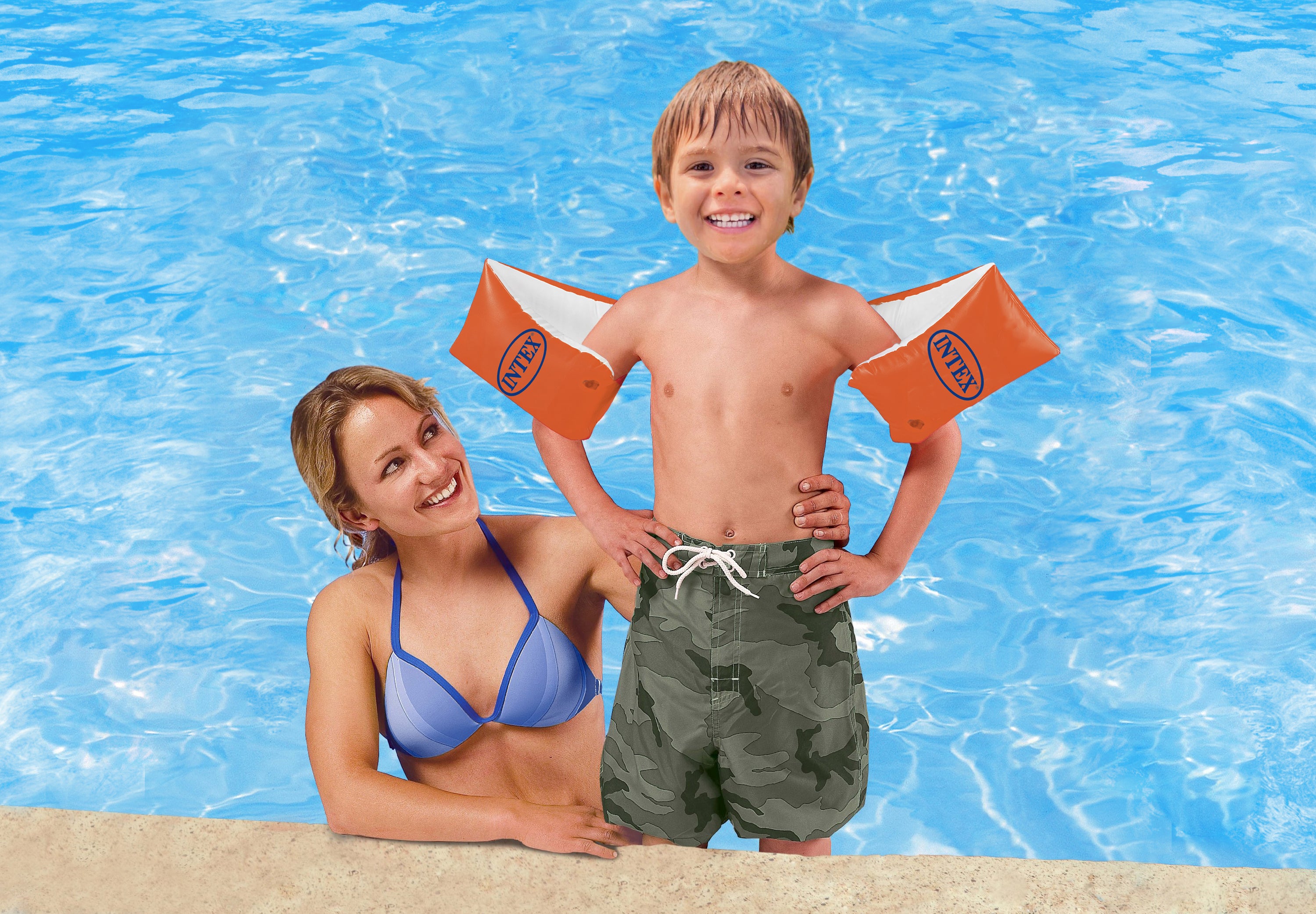 Intex Schwimmbänder Deluxe, 6 bis 12 Jahre