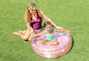 Aufblasbarer Mini-Glitzerpool von Intex, 86 cm x 25 cm, Rosa/Gold