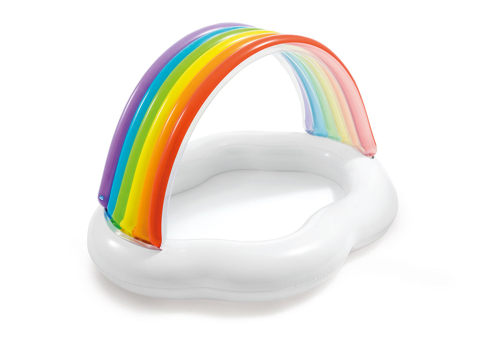 Piscine pour bébé Intex Rainbow 142 cm x 119 cm