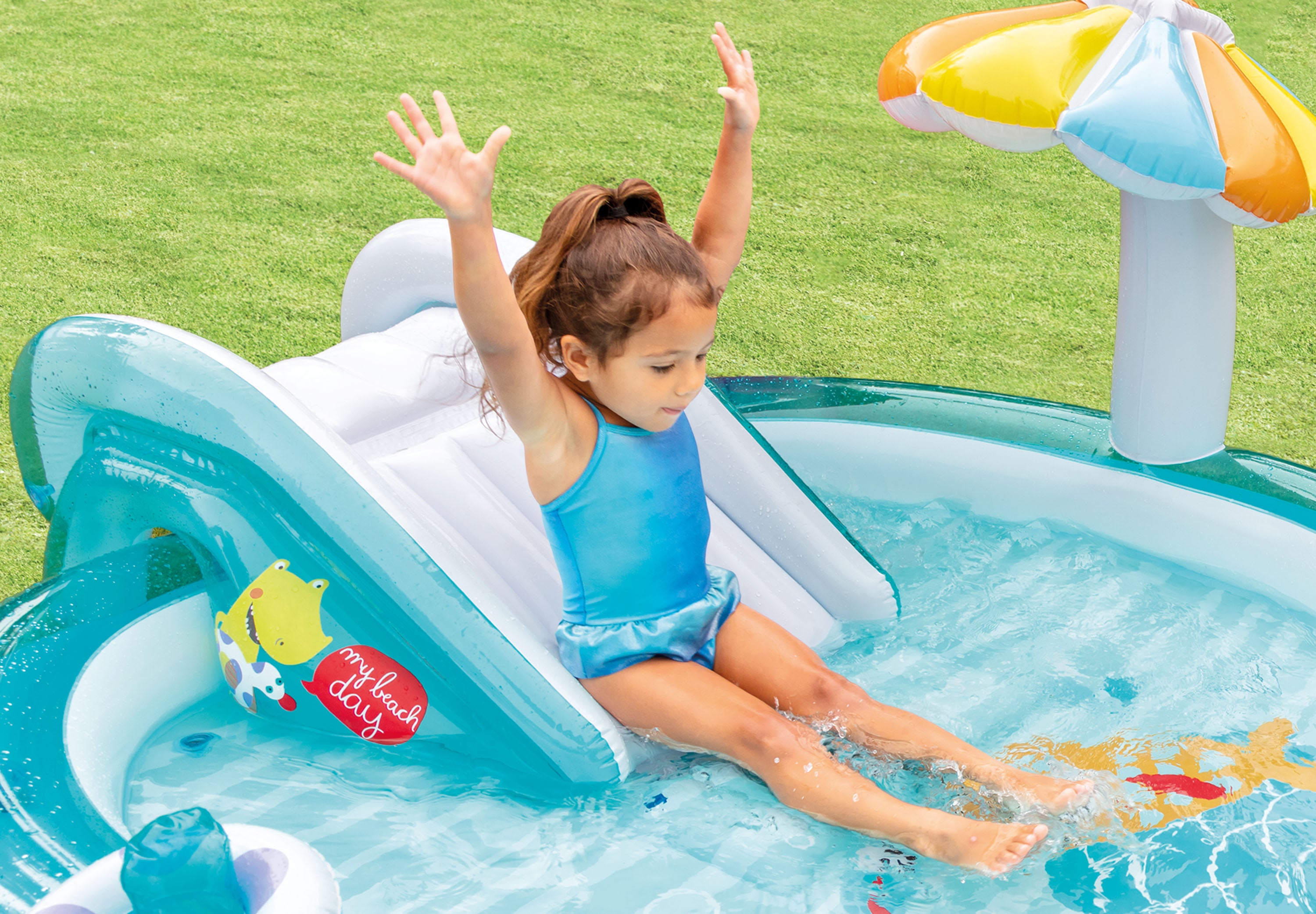 Centro di gioco con alligatore Intex Gator Play Center