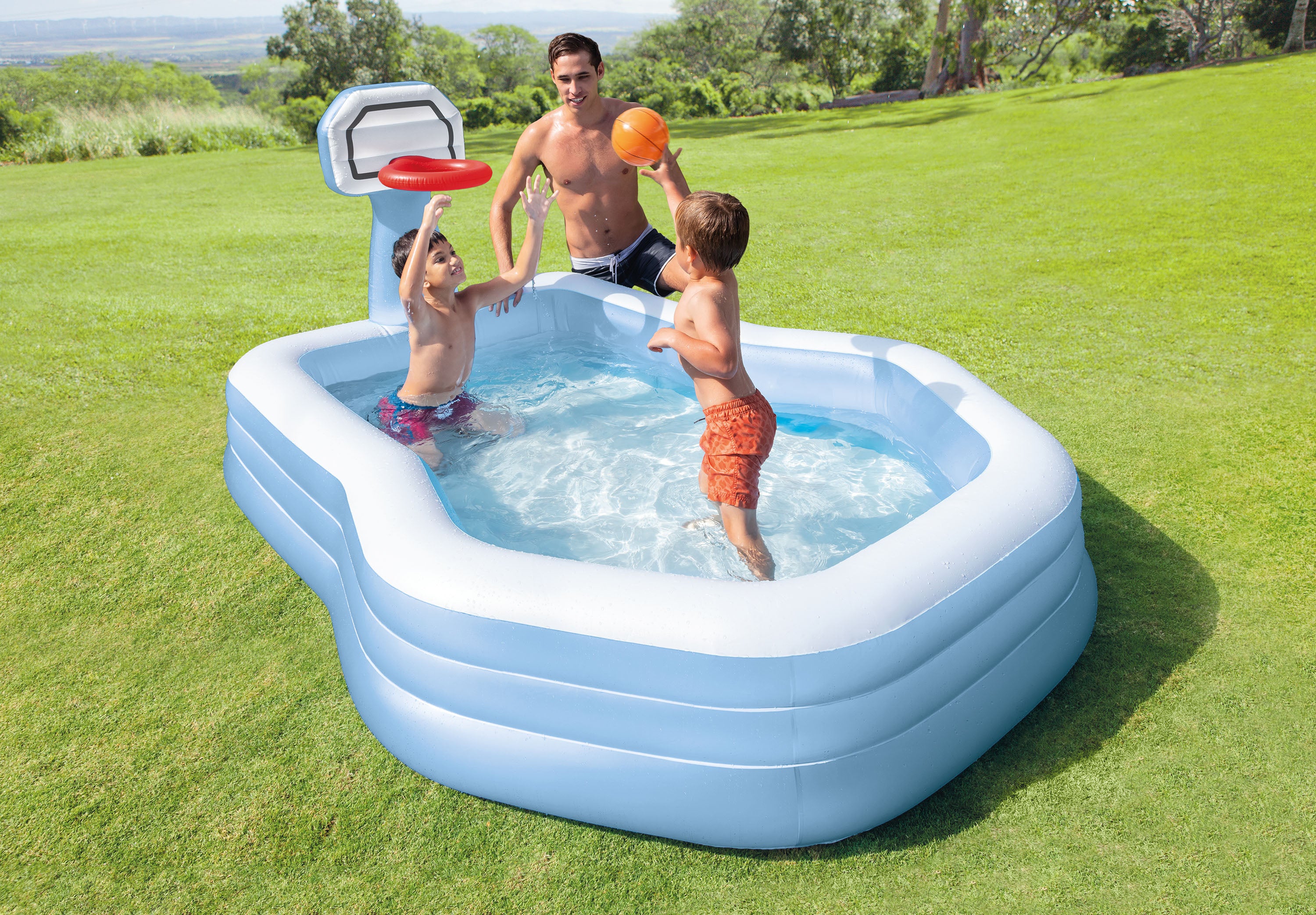 Intex Shootin' Hoops aufblasbarer Pool