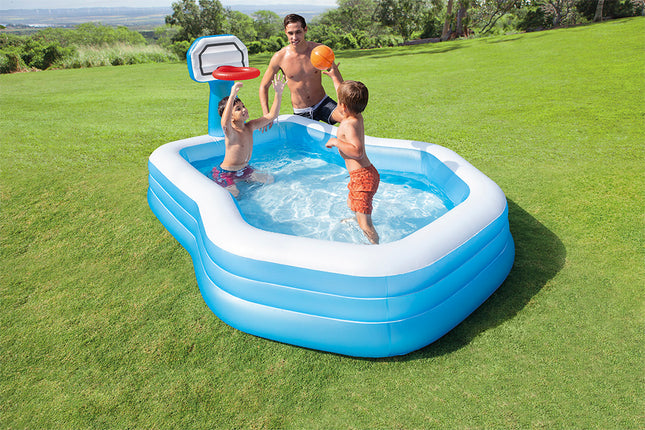 Piscine gonflable Intex Shootin' Hoops