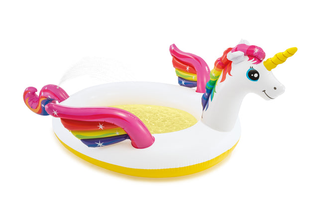 Intex Mystic Unicorn Spray Pool kinderzwembad 272cm x 193cm x 104cm