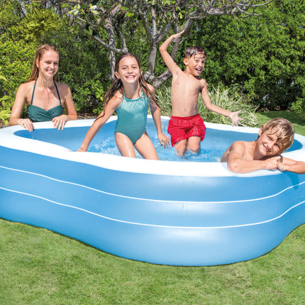 Intex Beach Wave Opblaasbaar Zwembad 229cm x 229cm x 56cm