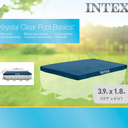 Intex afdekzeil voor rechthoekig frame zwembad  400 cm x 200 cm