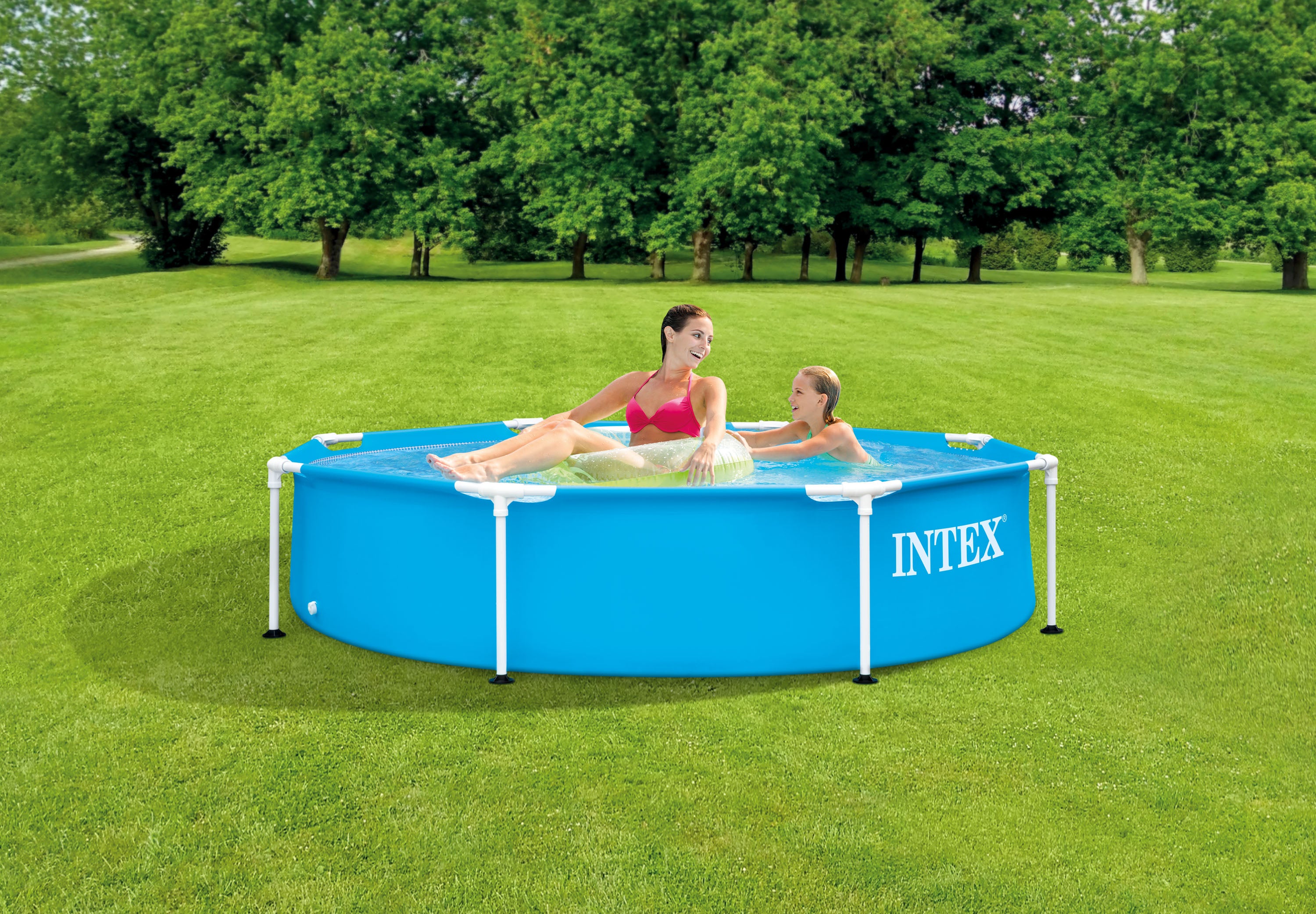 Intex Metallrahmenpool – Ø244 cm x 51 cm