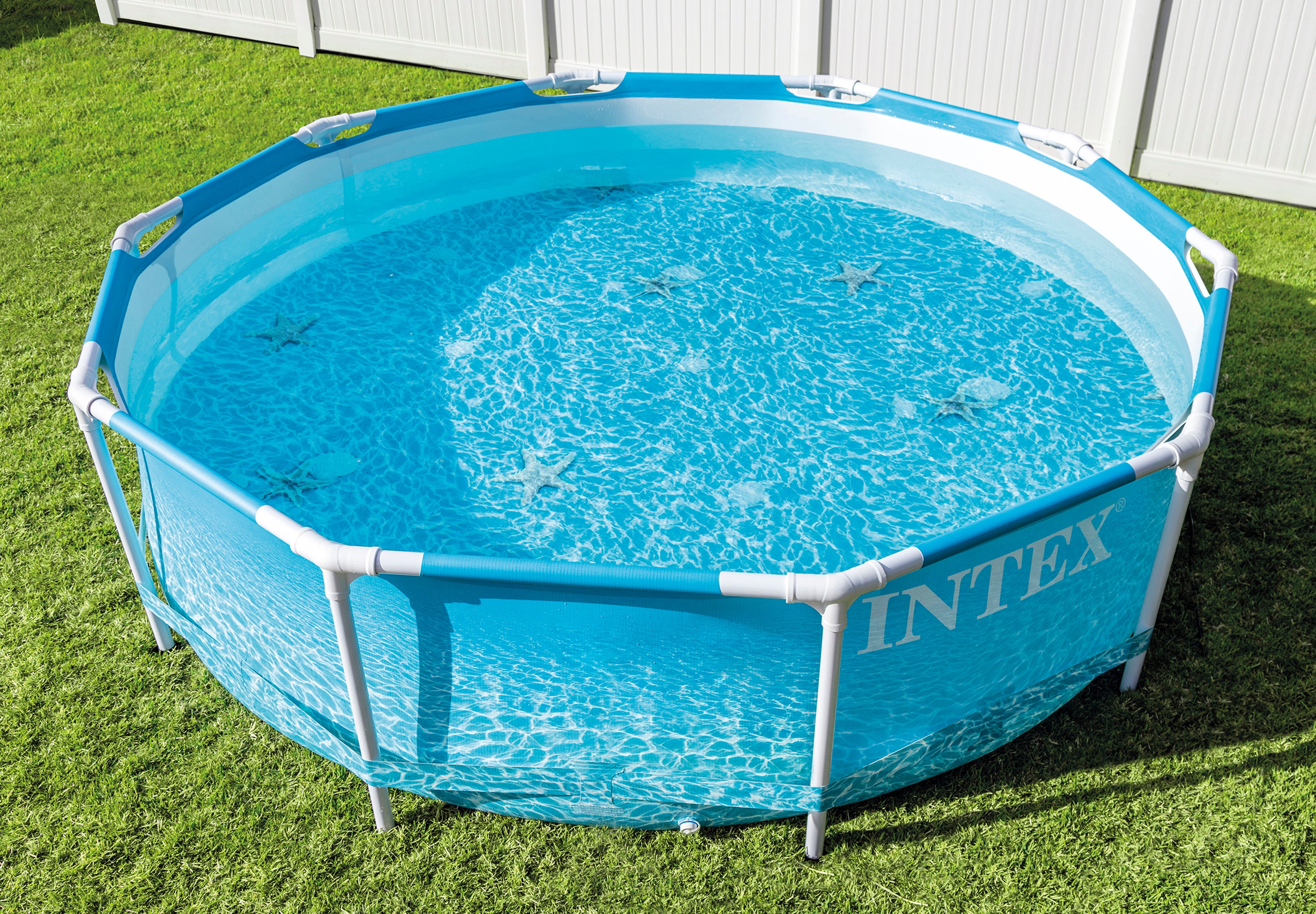 Intex Prism Beachside Metallrahmen Ø305cm x 76cm