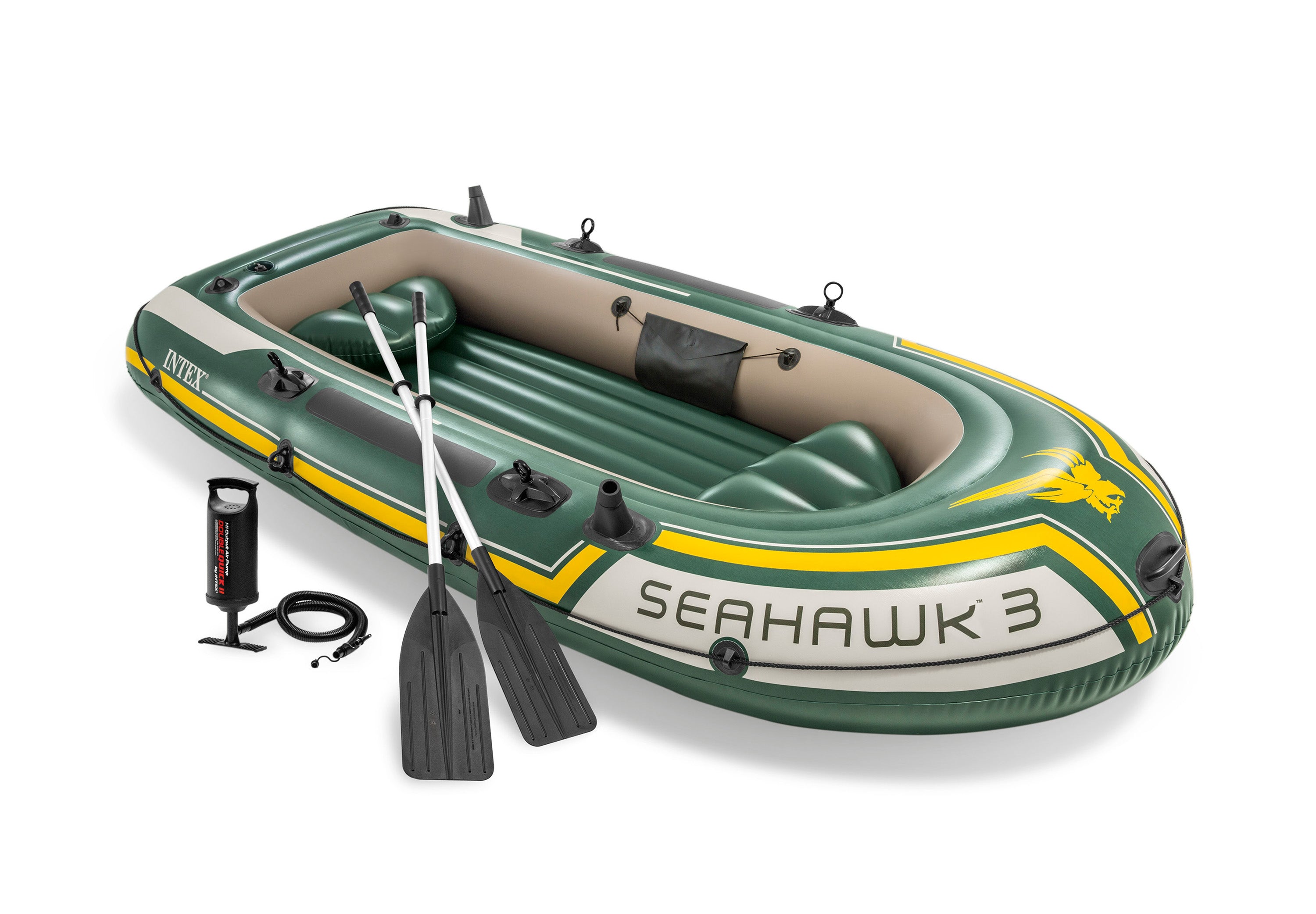 Intex Seahawk 3 Schlauchboot-Set