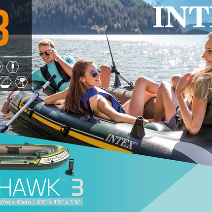 Intex Seahawk 3 opblaasboot set