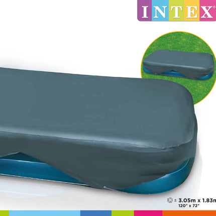Intex rechthoekig afdekzeil zwembad 305cm x 183cm