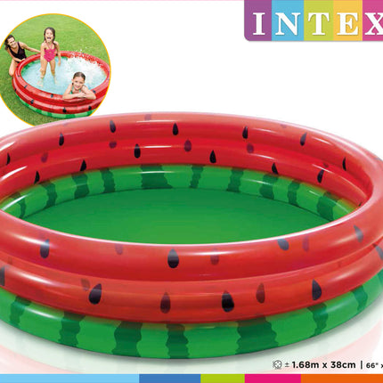 Intex Watermeloen kinderzwembad Ø168cm x 38cm