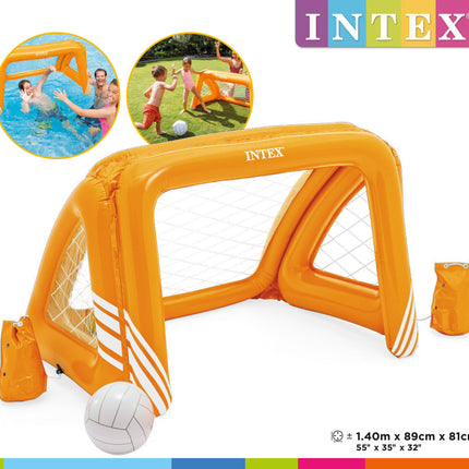 Intex opblaasbare goal set - Oranje