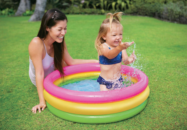 Piscina Bebe Intex Sunset 86x25cm 