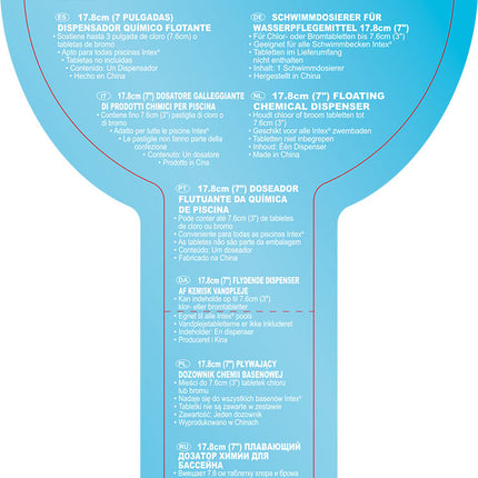 Intex Chlorinator/Chloordrijver 17.8cm