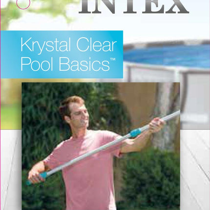 Intex telescopische steel deluxe tot 279 cm