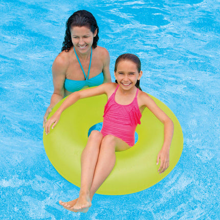 Intex zwemband Neon frost Ø 91cm - Geel