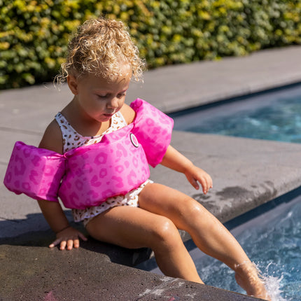 Swim Essentials Puddle Jumper Pink Panther Print