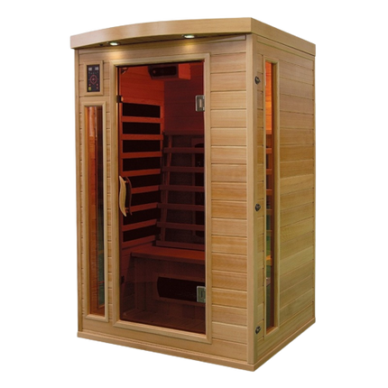 Infrarood Sauna Canadees Hemlock Hout 2 Personen