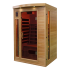 Infrarood Sauna Canadees Hemlock Hout 2 Personen