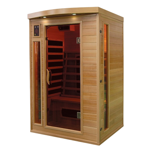 Sauna a infrarossi in legno di cicuta canadese 2 persone
