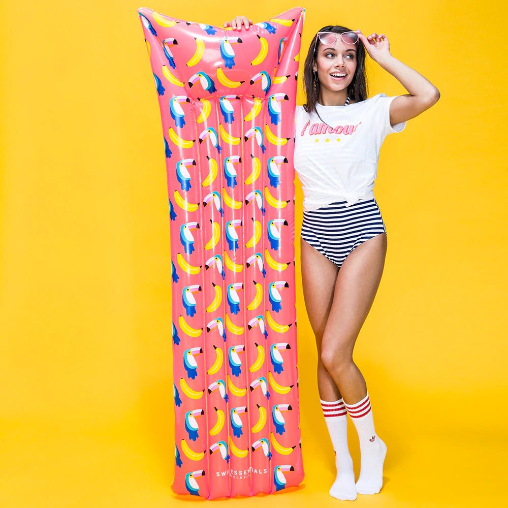 Swim Essentials Basic luchtbed Toekan banaan - Azzura Pool