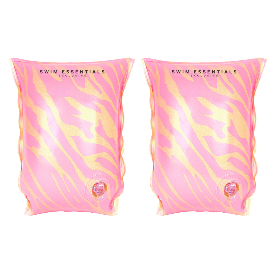 Fasce da nuoto Swim Essentials Pink Zebra 2-6 anni