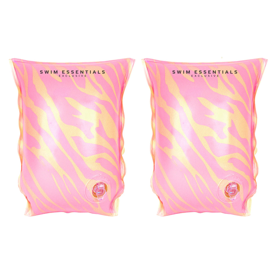 Swim Essentials Roze Zebra Zwembandjes 2-6 jaar