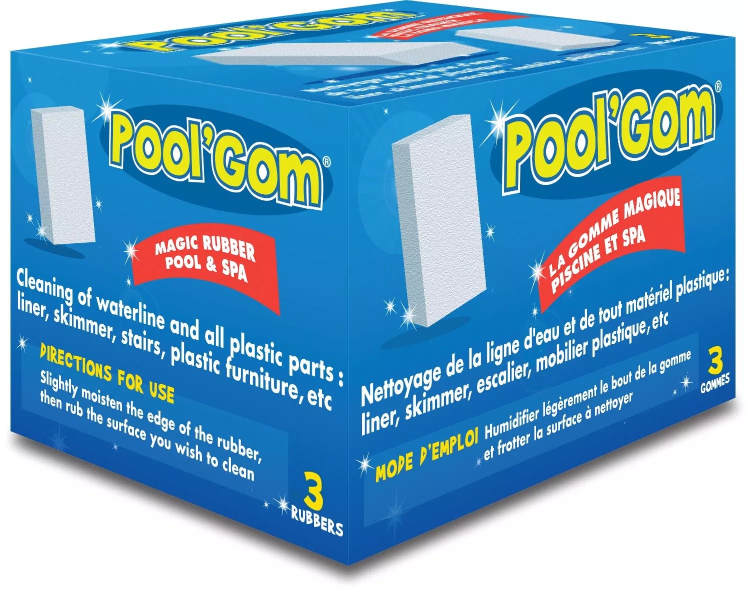 Toucan Pool' Gom - 3 stuks - Azzura Pool