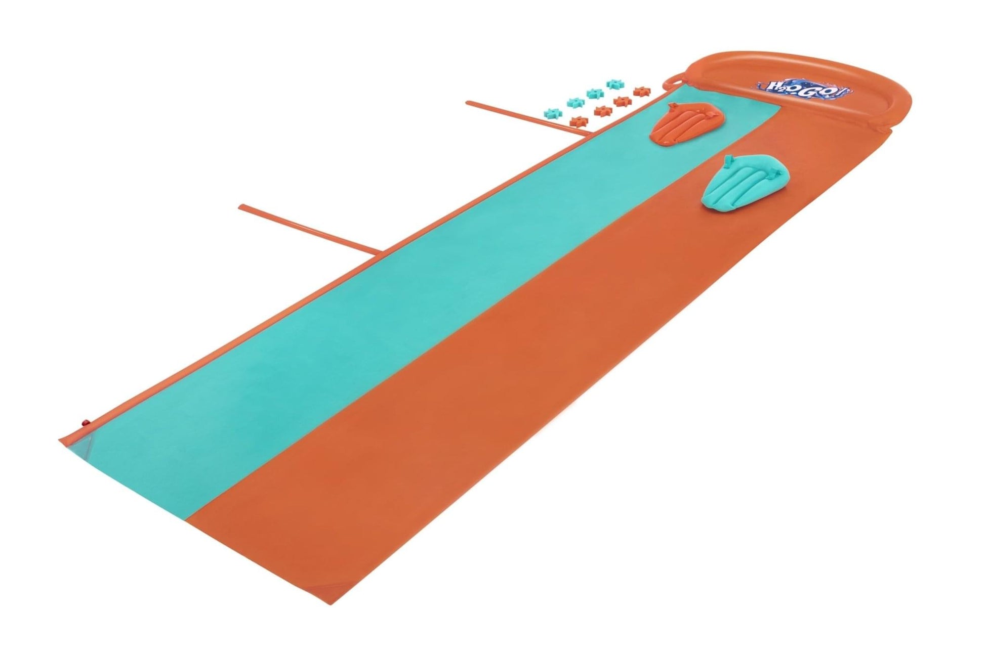 Waterglijbaan Buikschuifbaan met Waterpistool 488cm - Azzura Pool